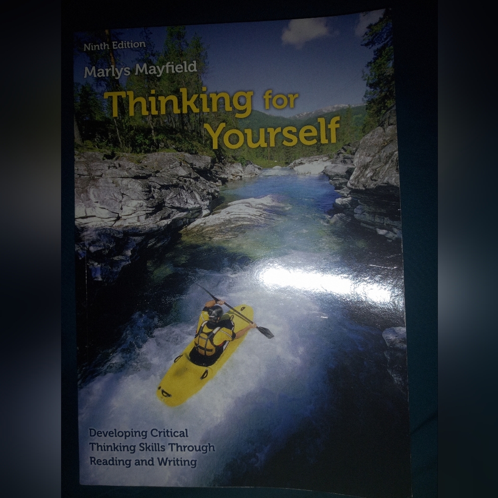 Thinking for Yourself Book For Critical Thinking